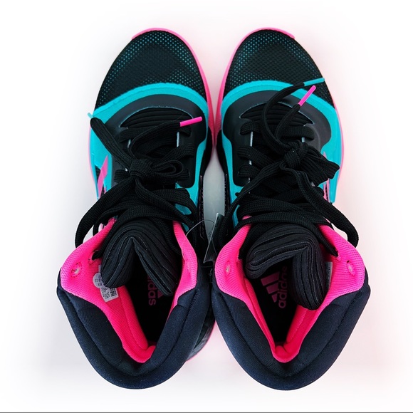 🆕 Adidas Marquee Boost Basketball Sneakers Shoes Size Mens 7.5 Womens 9 - Picture 4 of 9